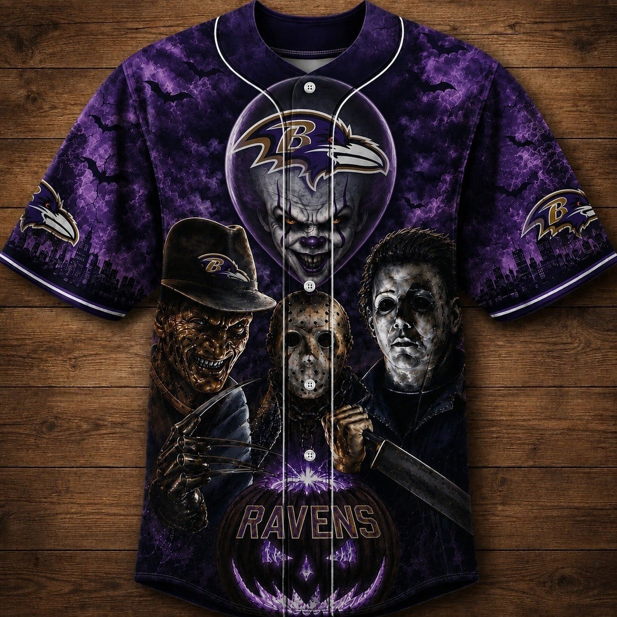Musemora - Unisex Baltimore Ravens Jersey