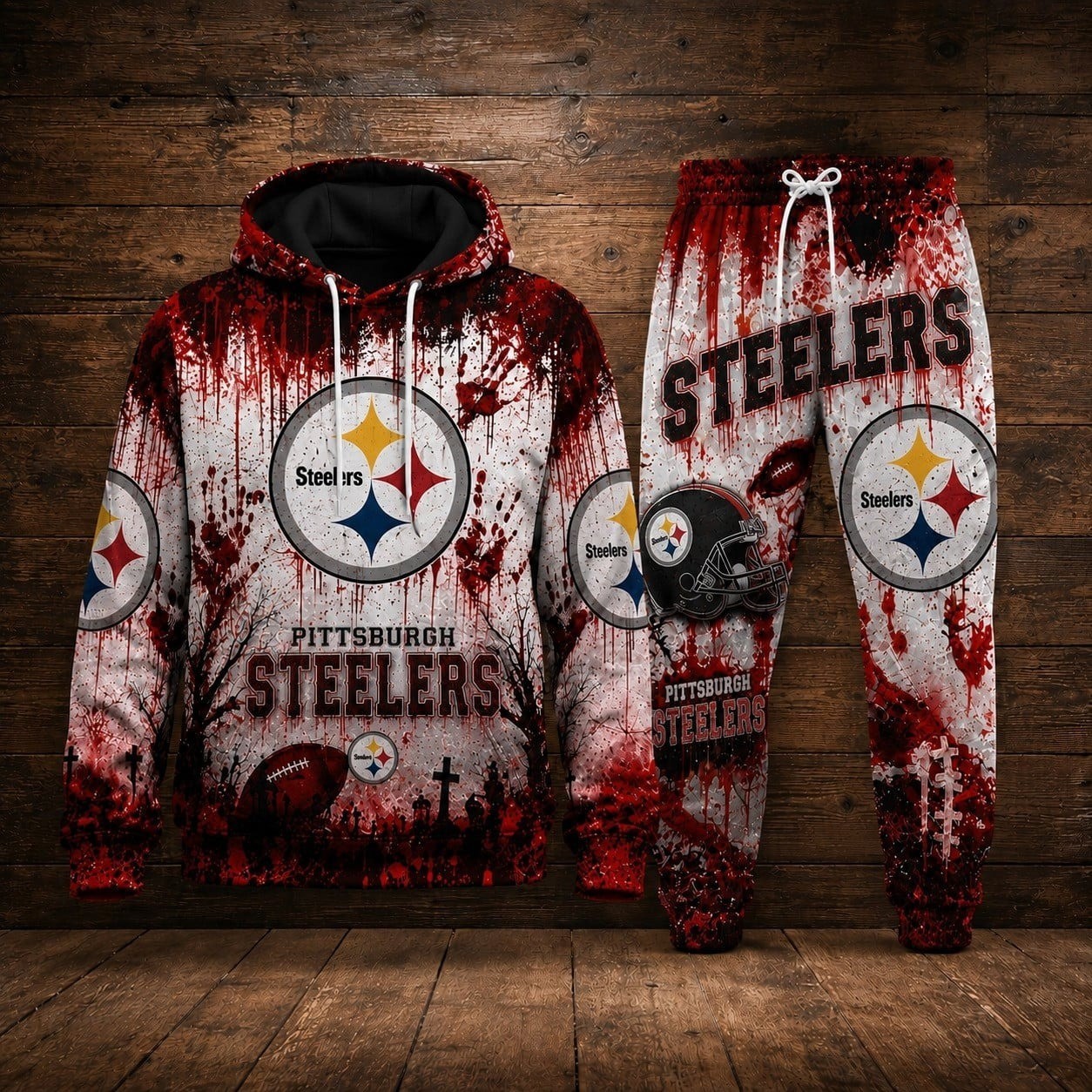 Musemora - Unisex Pittsburgh Steelers Hoodie - Football