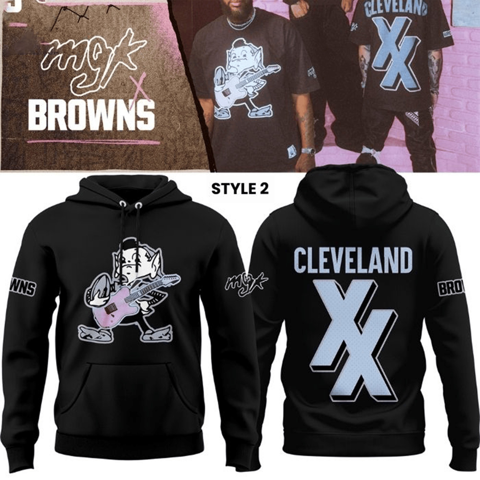 Musemora - Unisex Cleveland Browns Hoodie