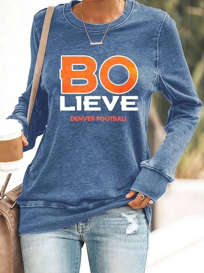 Musemora - Unisex Denver Broncos Sweatshirt - Football