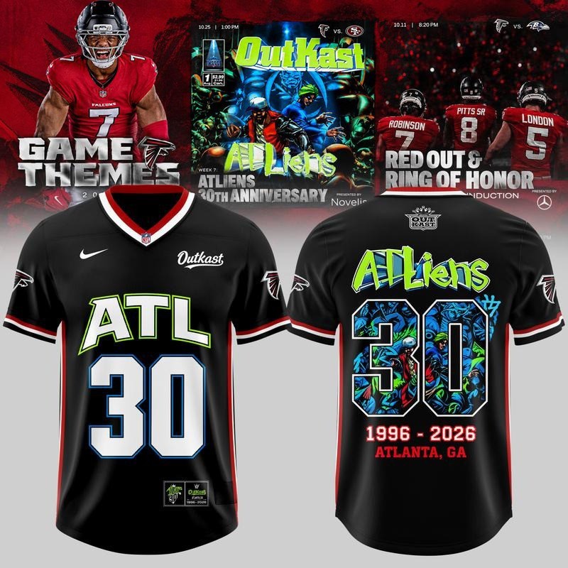 Musemora - Unisex Atlanta Falcons Jersey