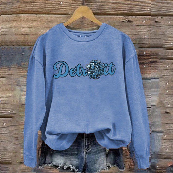 Musemora - Unisex Detroit Lions Sweatshirt - Football