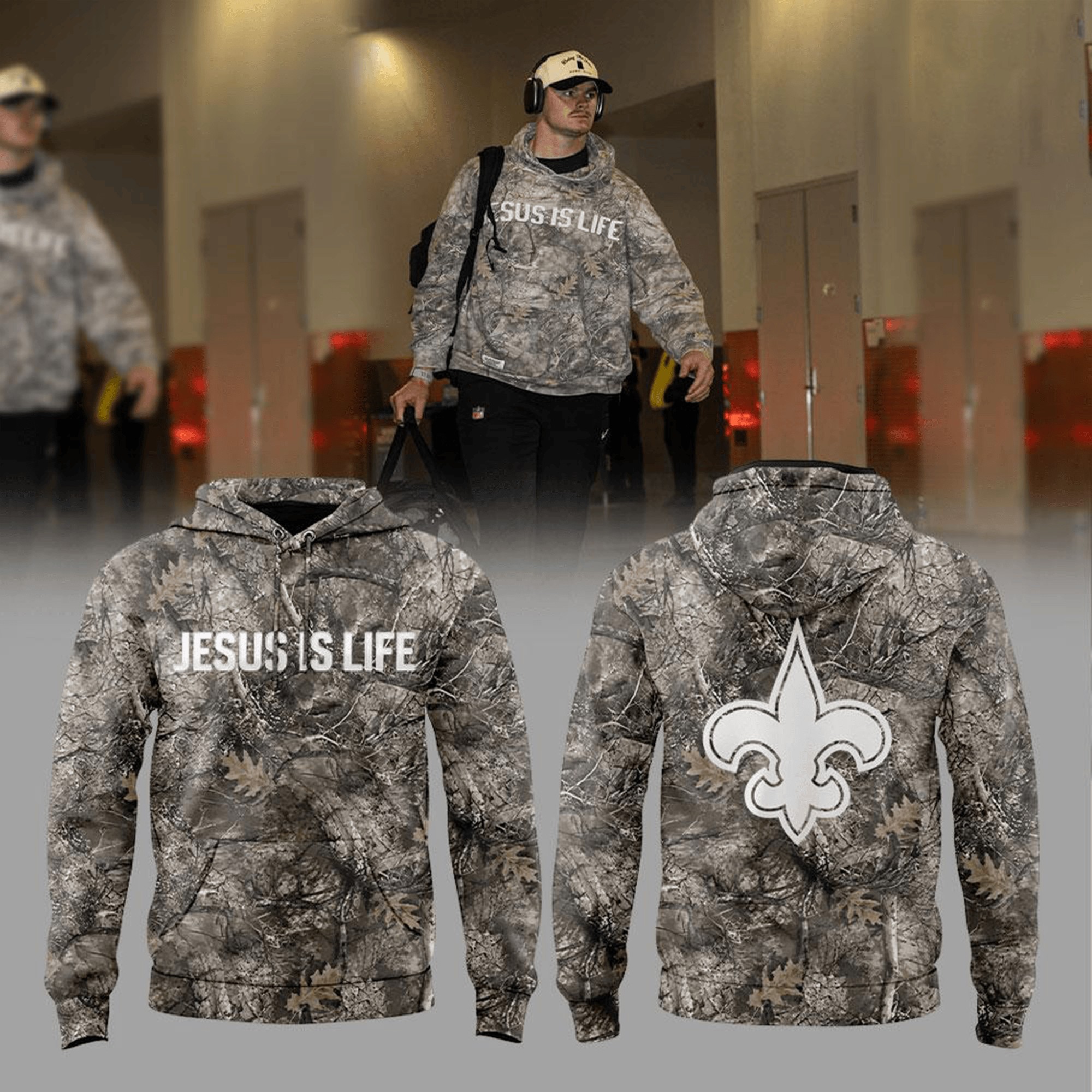 Musemora - Unisex New Orleans Saints Hoodie