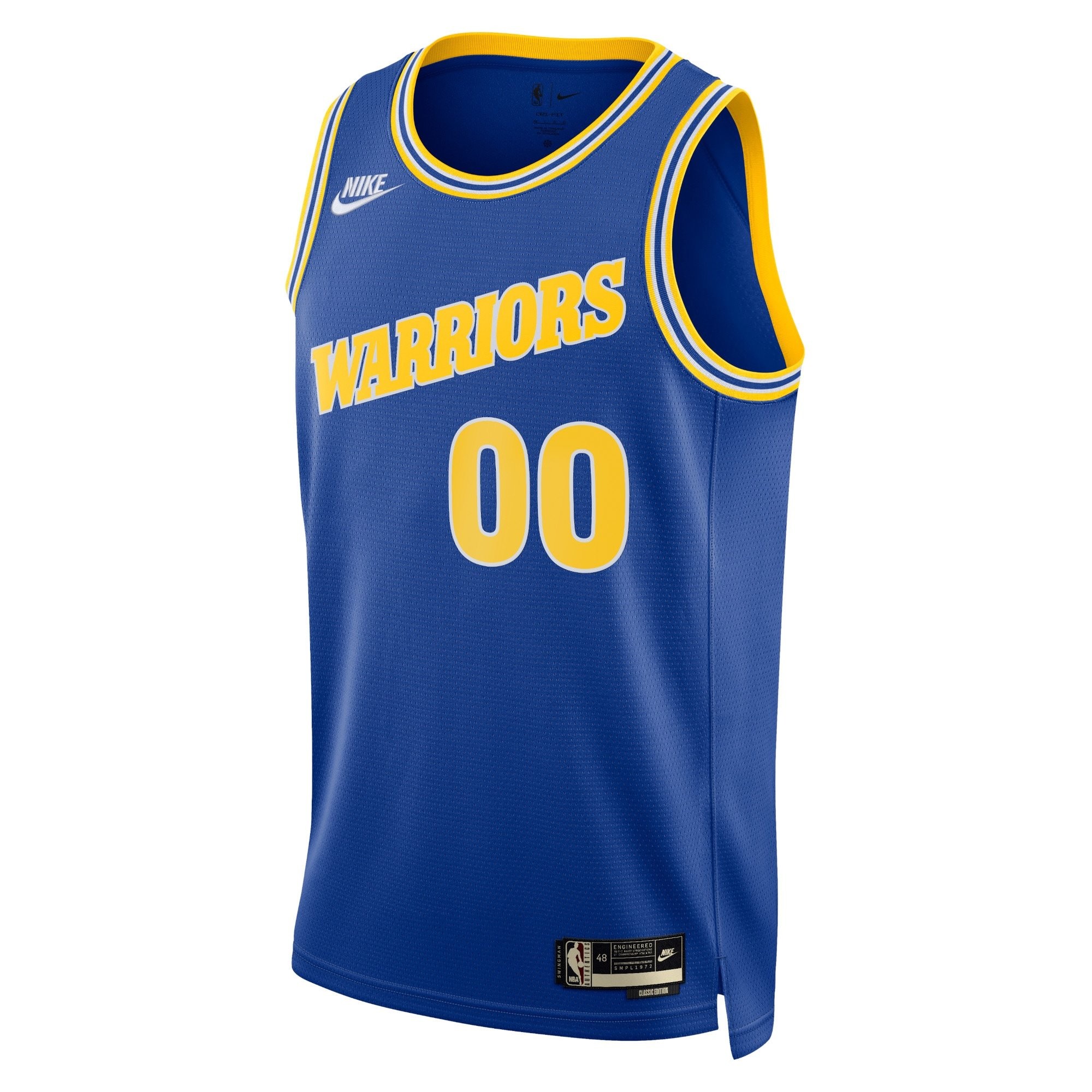Golden State Warriors Classic Edition Swingman Jersey 22- Rush Blue/White - Custom - Mens