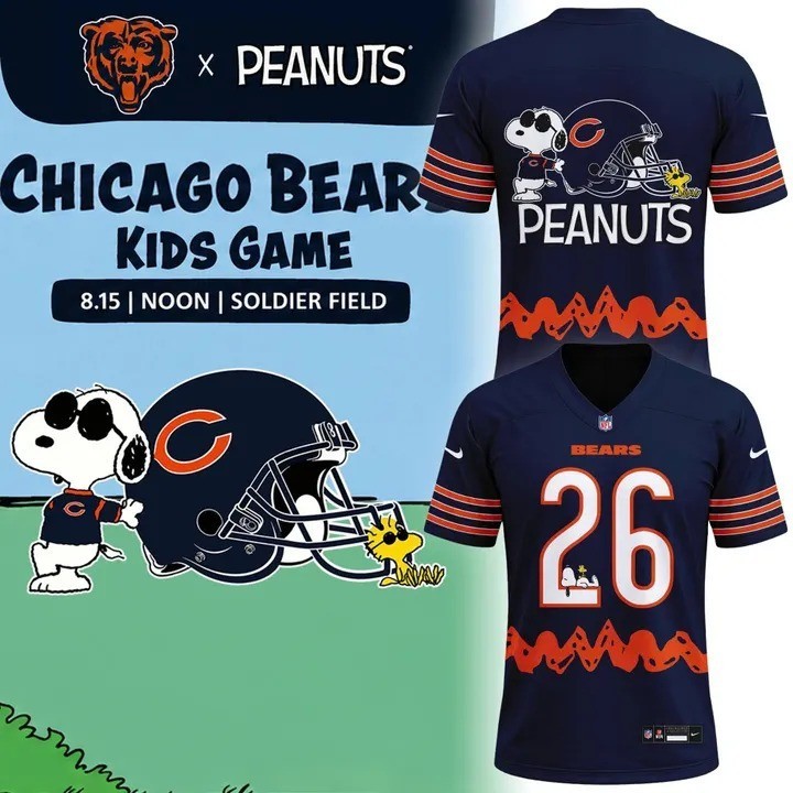 Musemora - Unisex Chicago Bears Jersey - Football