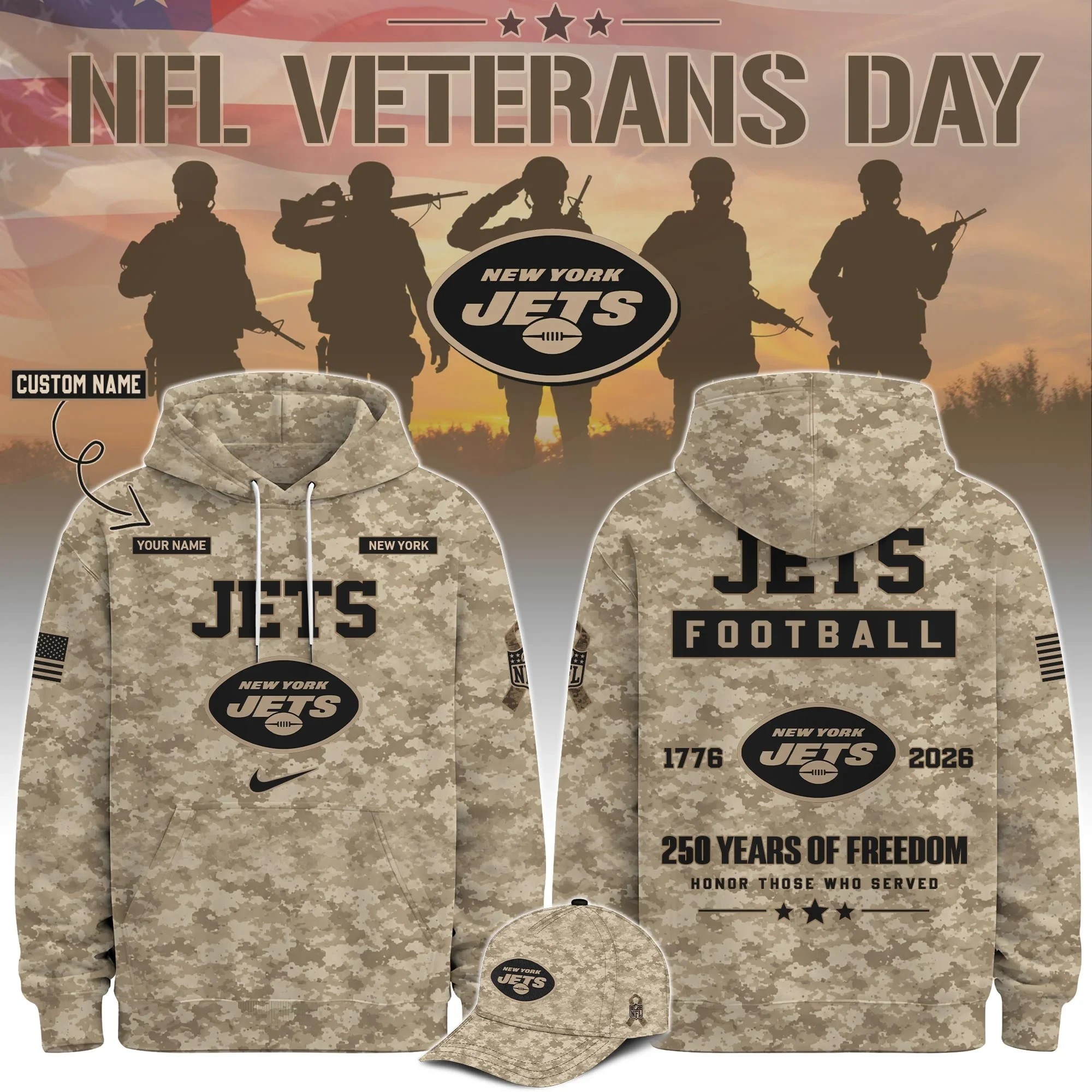 Musemora - Unisex New York Jets Hoodie