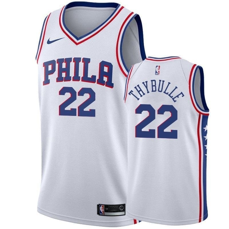 Men's Philadelphia 76ers Matisse Thybulle 22 Association Edition Jersey Multicolor