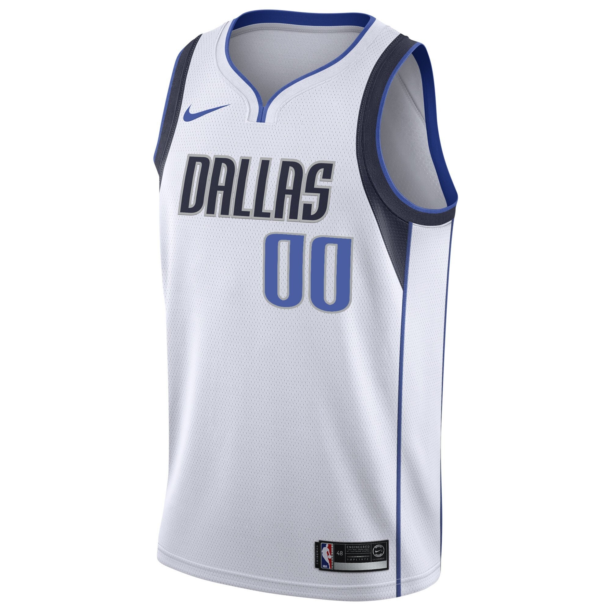 Dallas Mavericks Association Swingman Custom Jersey Mens S-3XL Multicolor