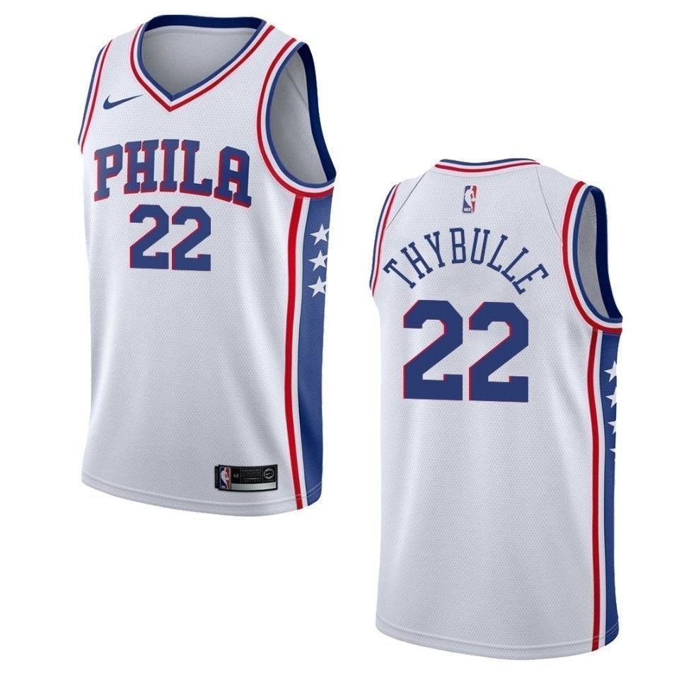 Men's Philadelphia 76ers Matisse Thybulle #22 Association Swingman Jersey White