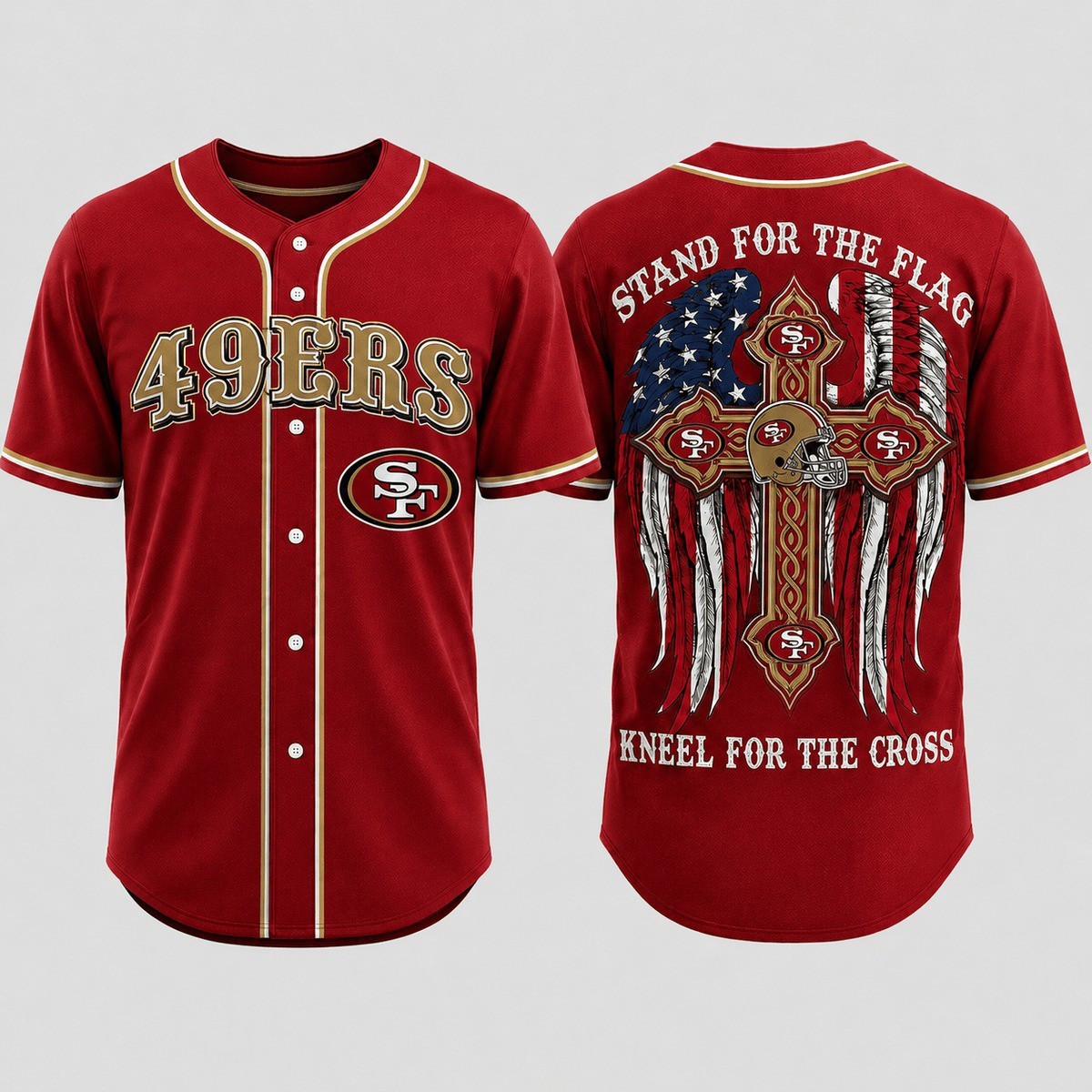 Musemora - Unisex San Francisco 49ers Jersey - Game Day
