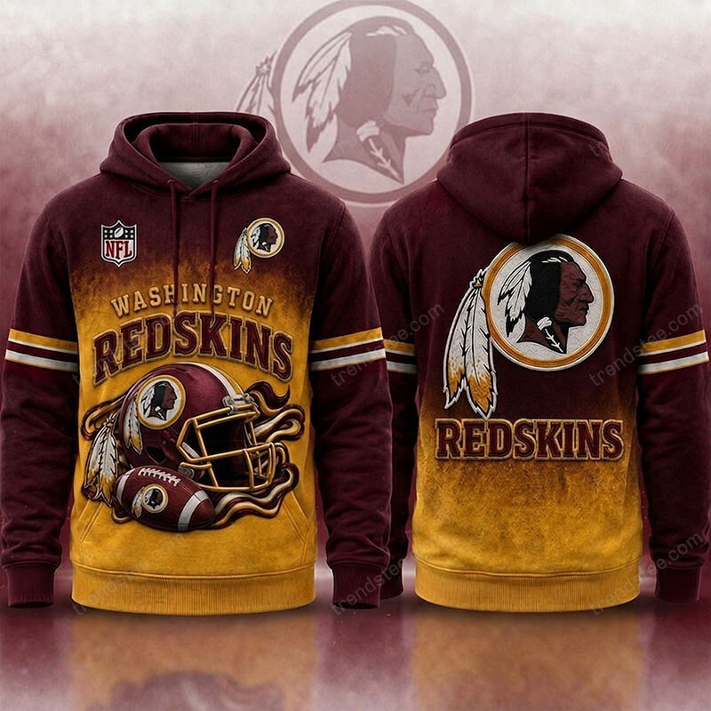 Musemora - Men's Washington Redskins Hoodie - Game Day
