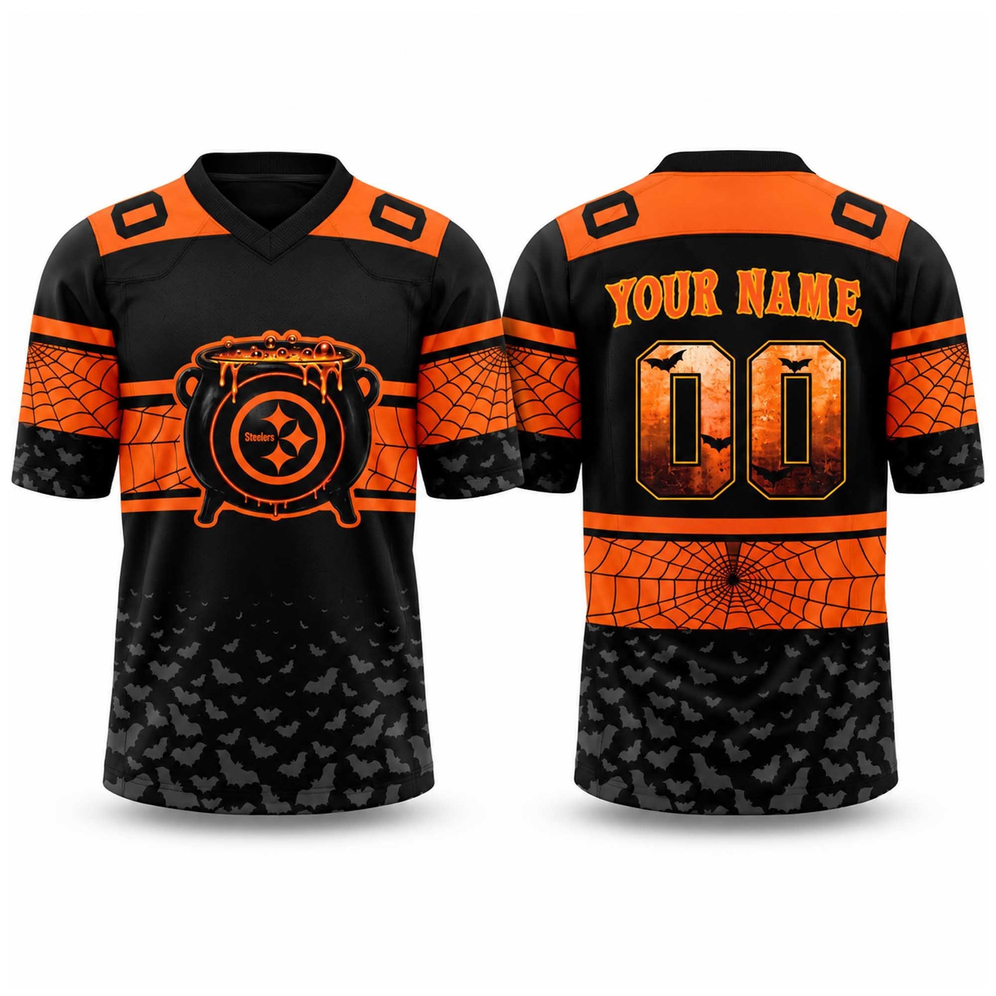 Musemora - Unisex Pittsburgh Steelers Jersey - Football