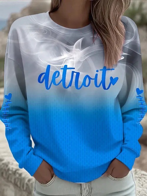 Musemora - Unisex Detroit Lions Sweatshirt - Football