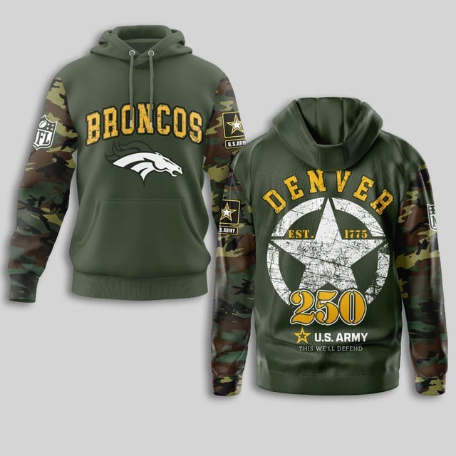 Musemora - Unisex Denver Broncos Hoodie