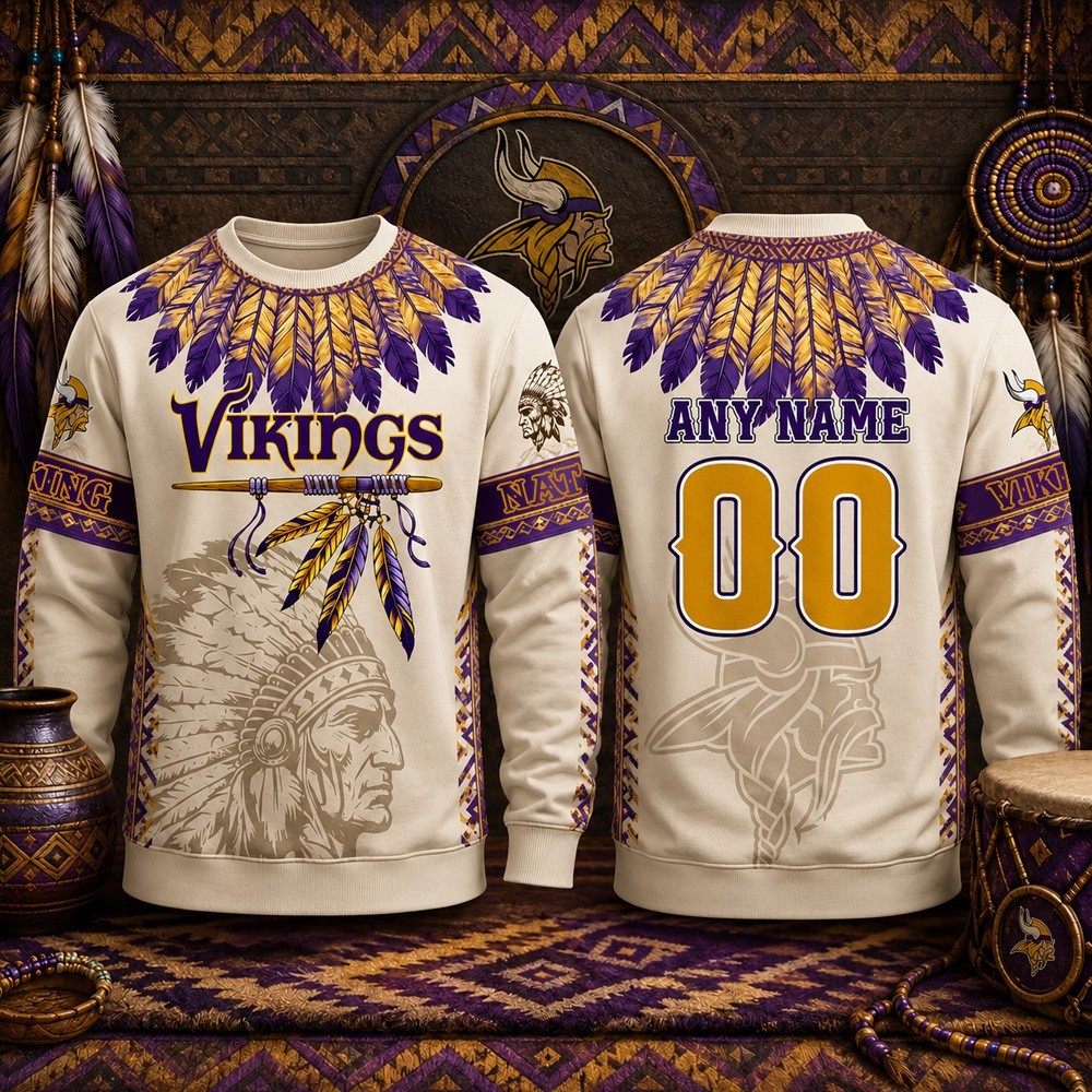 Musemora - Unisex Minnesota Vikings Sweatshirt - Game Day