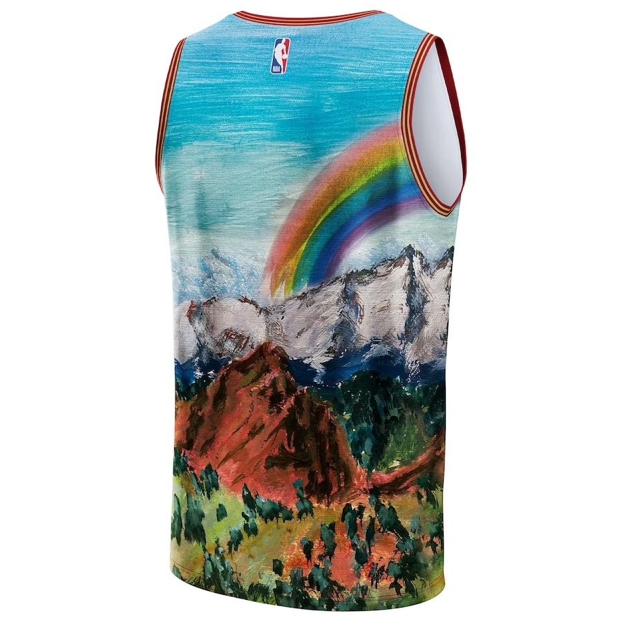 Denver Nuggets NBA & KidSuper Studios Unisex Hometown Jersey - Blue - Image 3