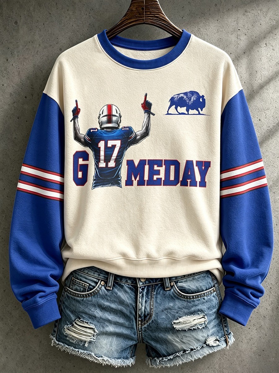 Musemora - Unisex Buffalo Bills Sweatshirt - Game Day Football