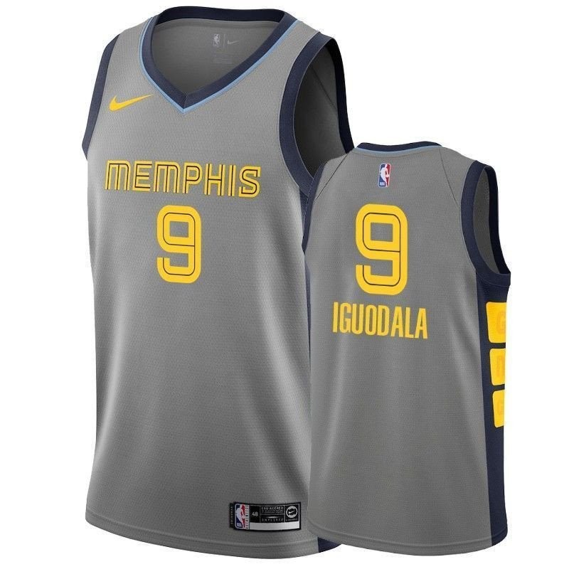 Memphis Grizzlies Andre Iguodala #9 City Edition Men's Basketball Jersey Multicolor