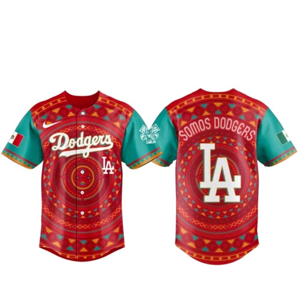 Los Angeles Dodgers Mexican Heritage Night 2026 Baseball Jersey