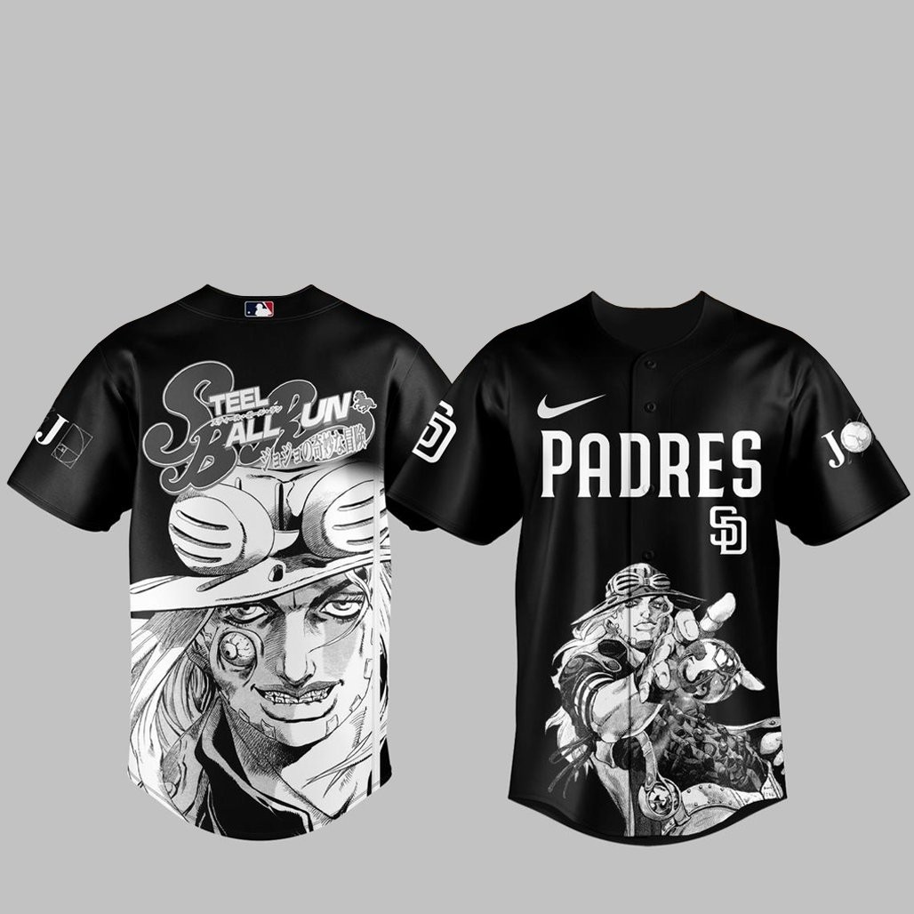 San Diego Padres Steel Ball Run 2026 Major League Baseball Jersey