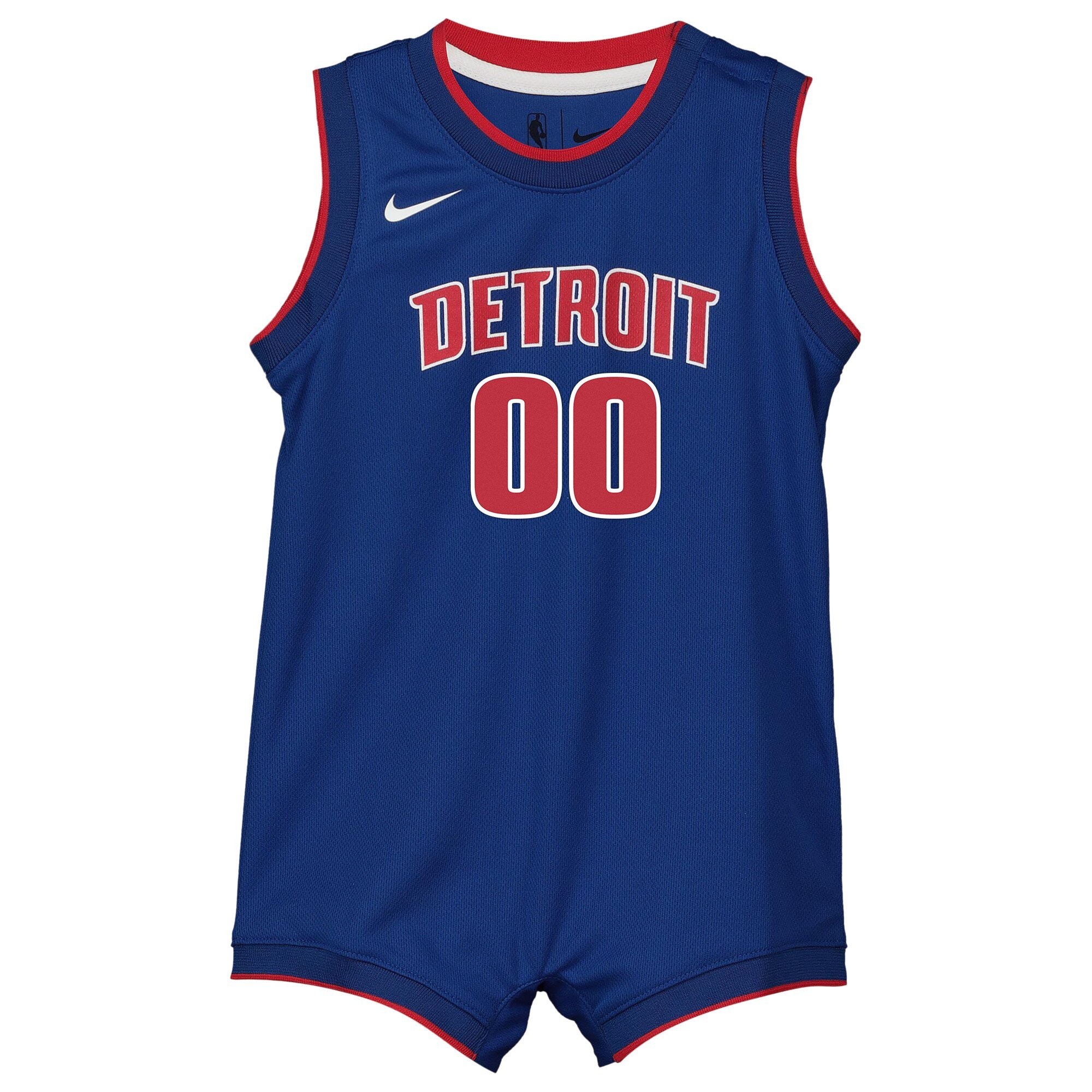 Detroit Pistons Icon Onesie Jersey Custom Infant Unisex Baby Fan Jersey
