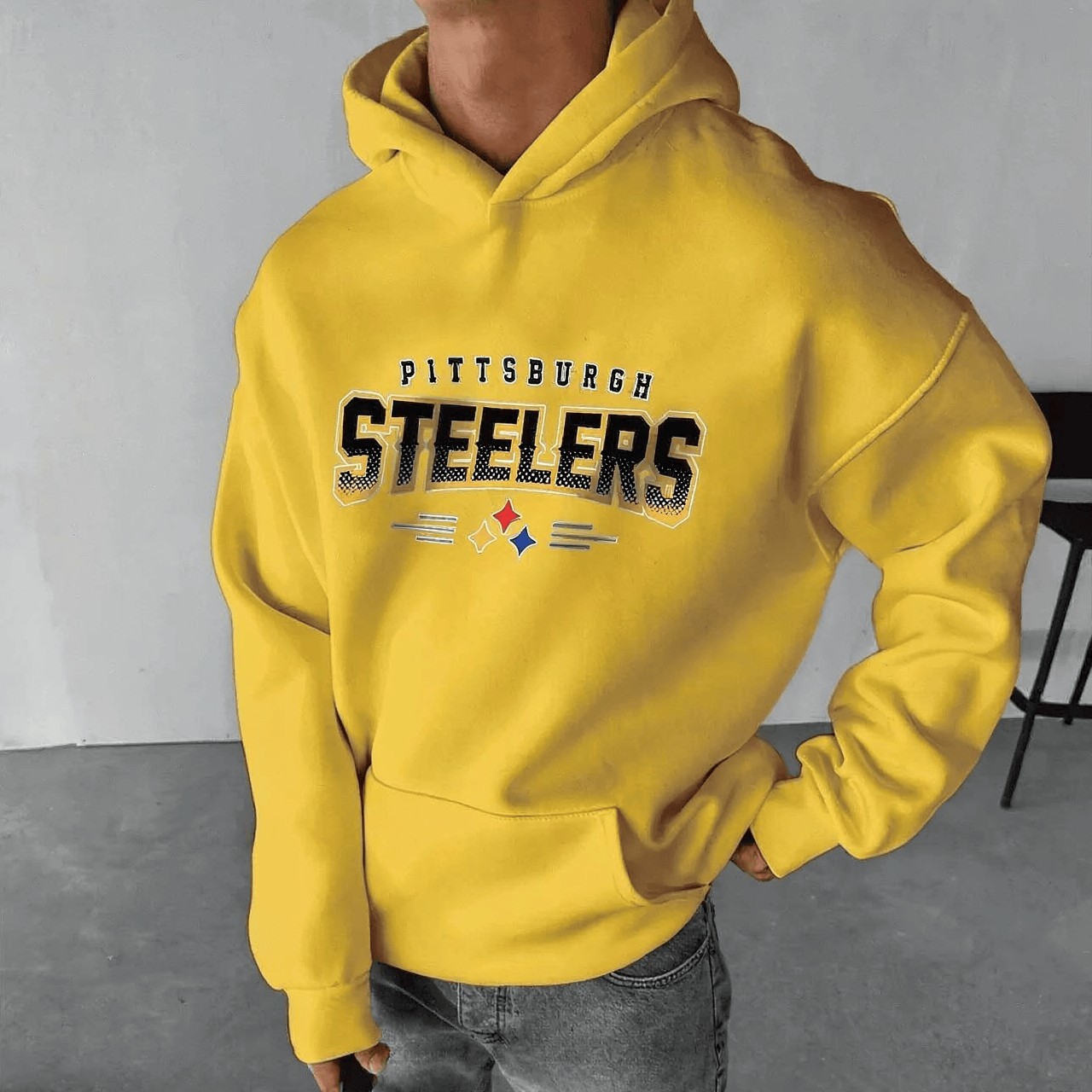 Musemora - Men's Pittsburgh Steelers Hoodie