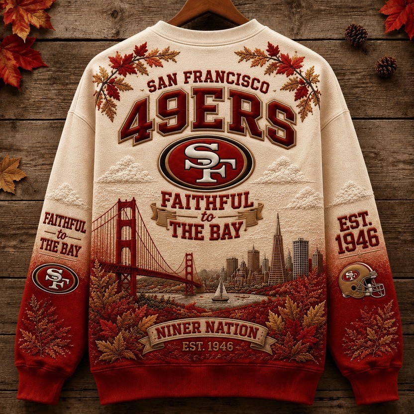 Musemora - Men's San Francisco 49ers Sweatshirt - Football