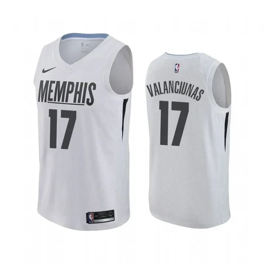 Jonas Valanciunas MLK Day Grizzlies Honor King Jersey White Unisex