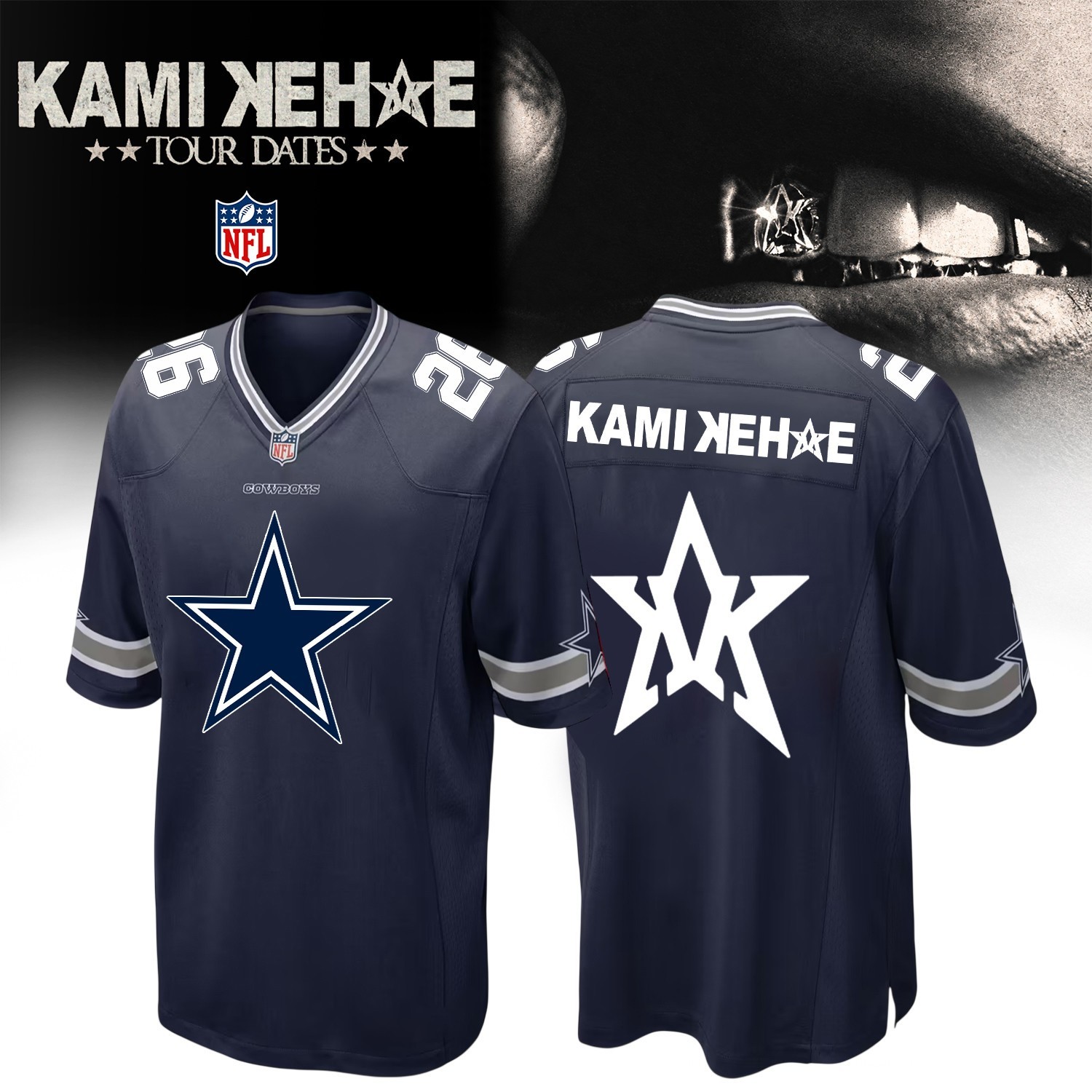 Musemora - Unisex Dallas Cowboys Jersey - Fan Gear