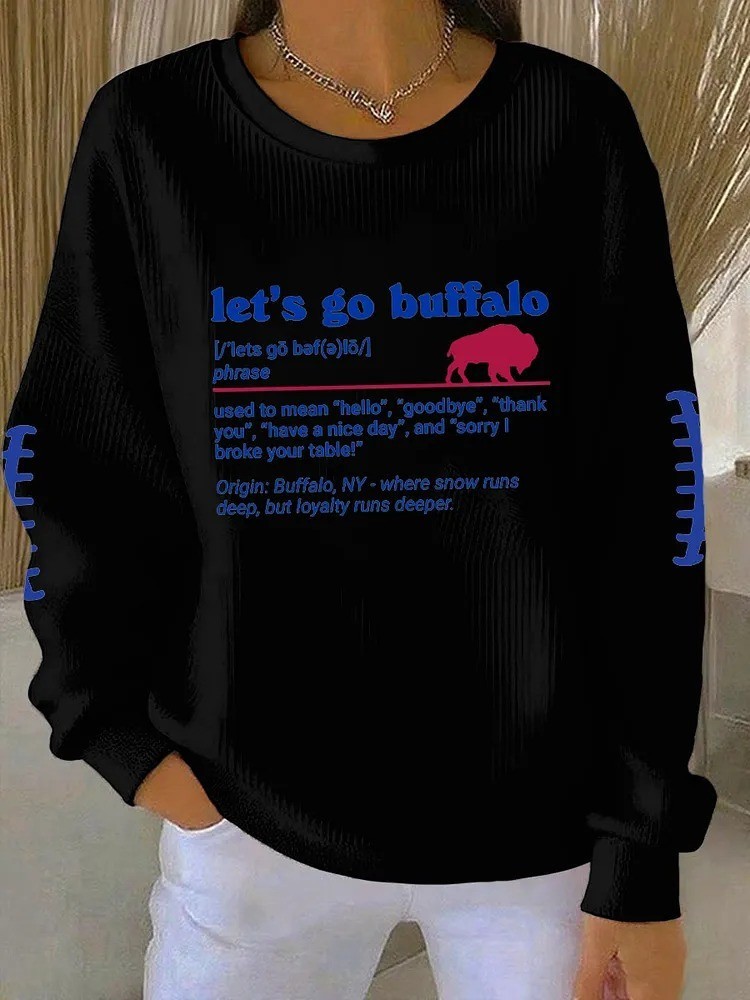 Musemora - Unisex Buffalo Bills Sweatshirt - Football