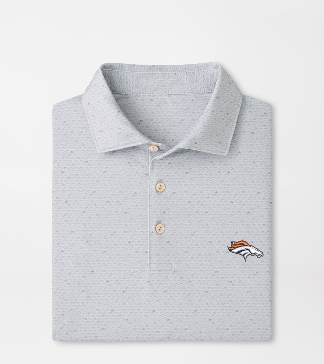 Musemora - Unisex Denver Broncos Polo Shirt - Game Day Football