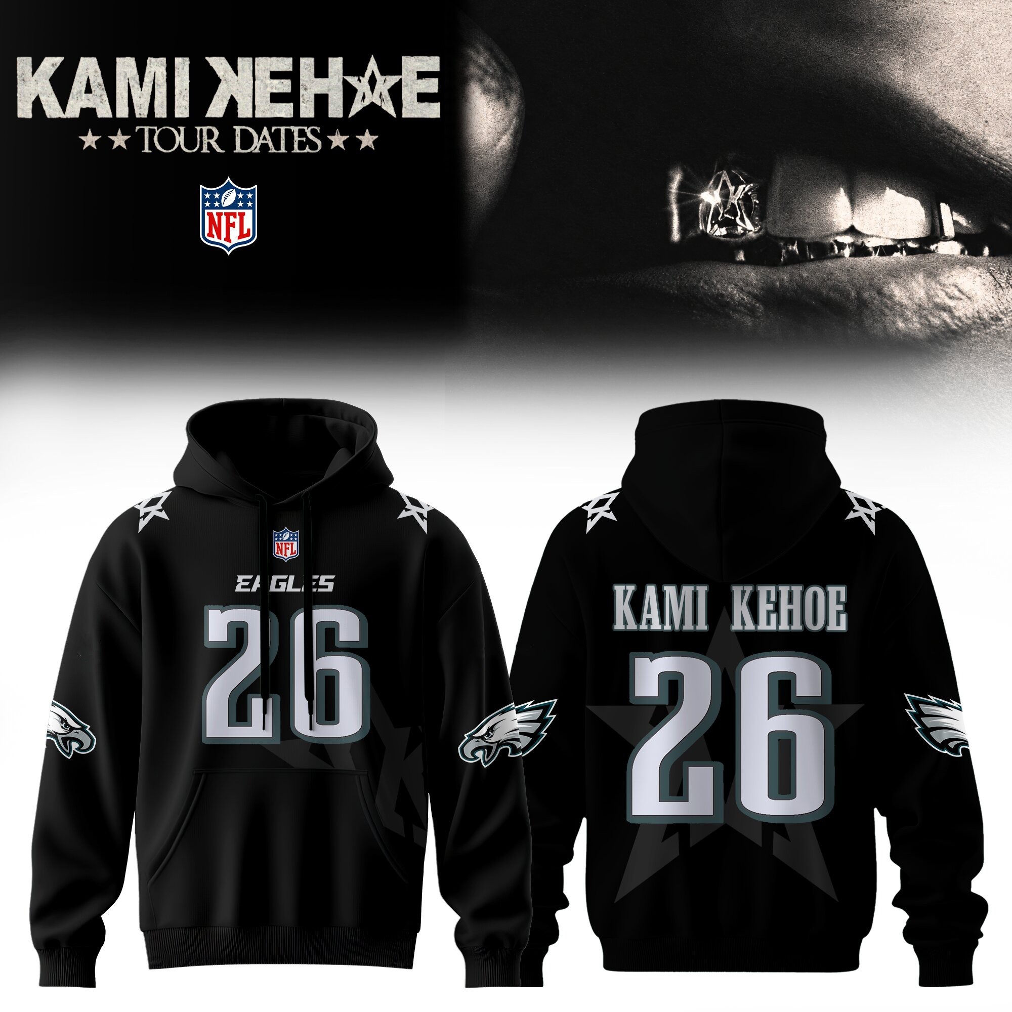 Musemora - Unisex Philadelphia Eagles Hoodie - Football
