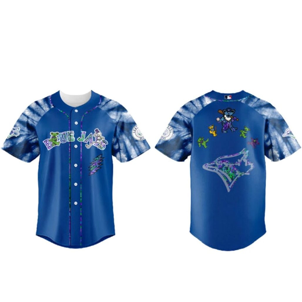 Toronto Blue Jays x Grateful Dead Night 2026 Baseball Jersey