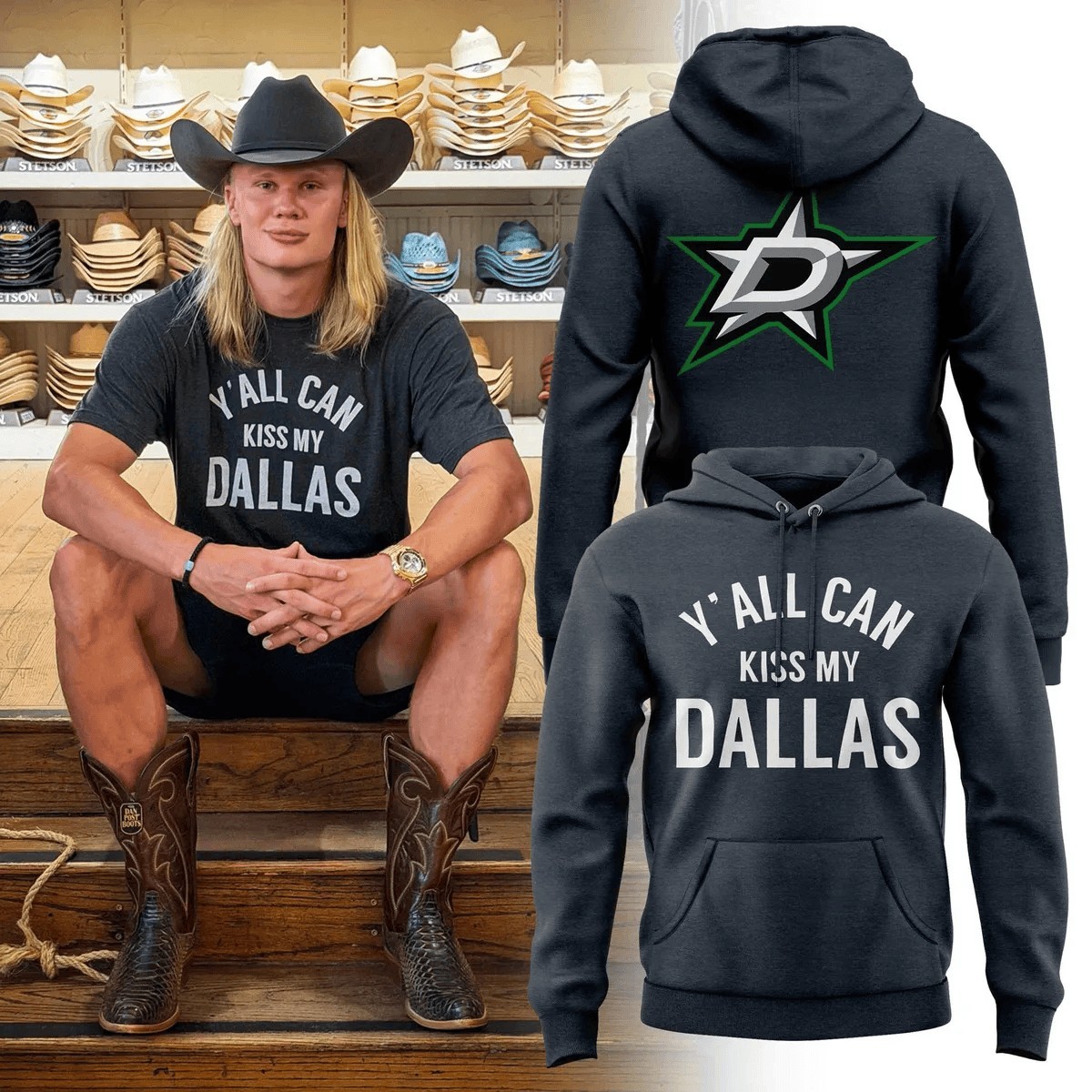 Musemora - Men's Dallas Cowboys Hoodie