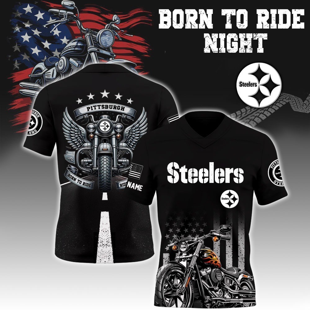Musemora - Unisex Pittsburgh Steelers Jersey - Football
