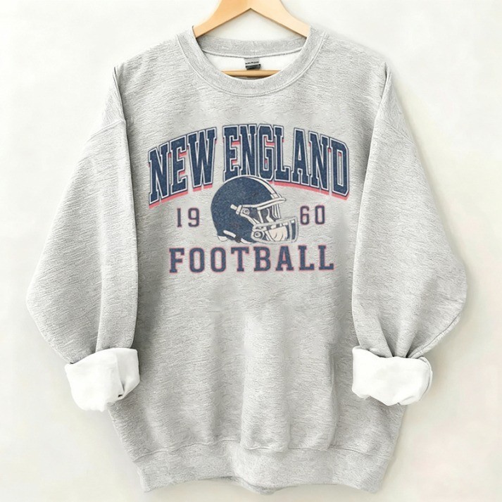 Musemora - Unisex New England Patriots Sweatshirt - Football