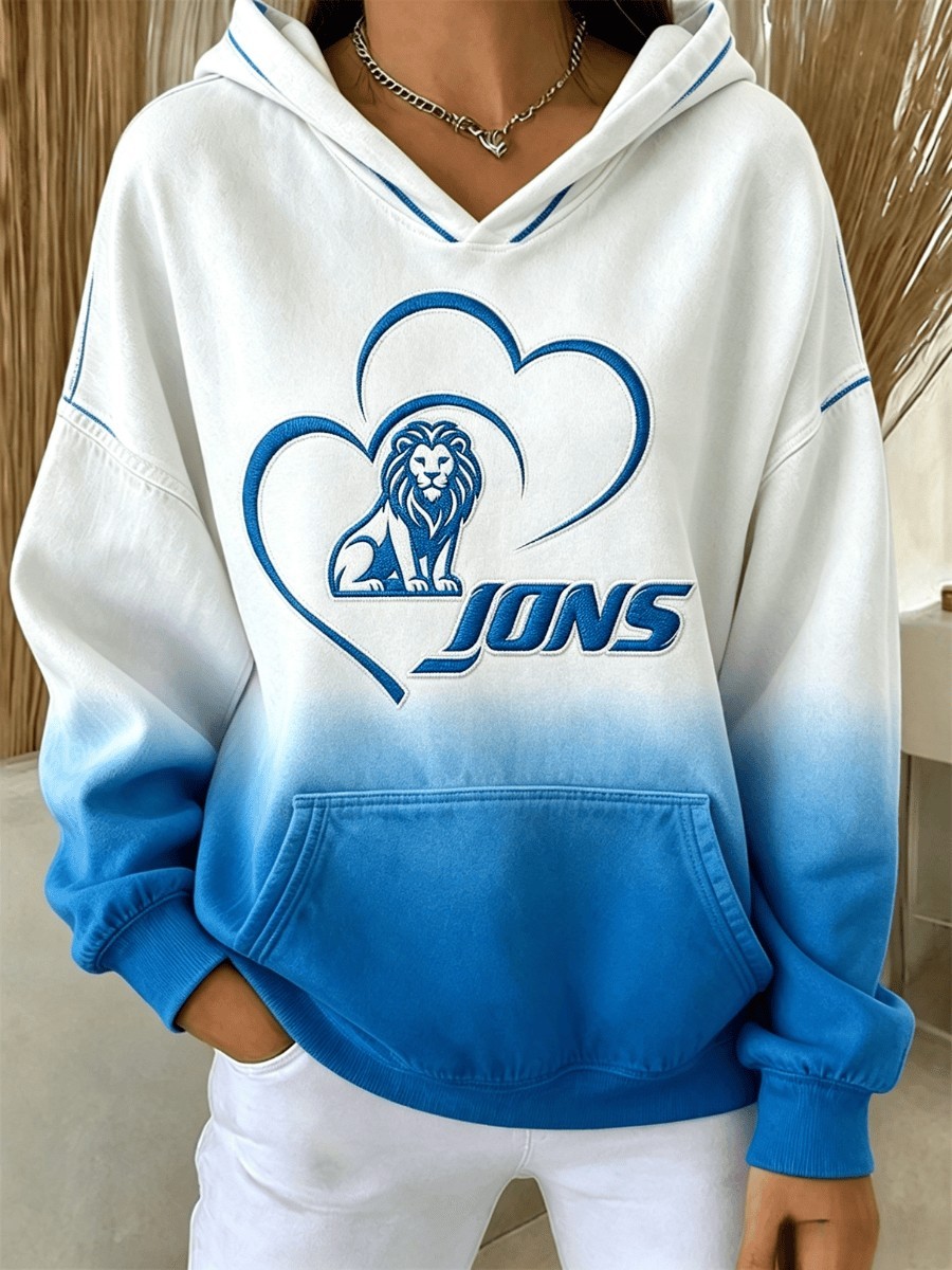 Musemora - Women's Detroit Lions Hoodie