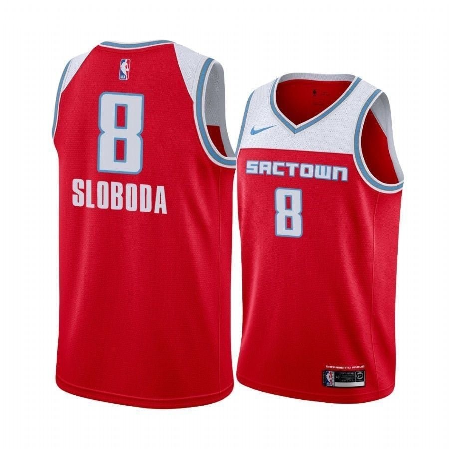 Men's Bogdan Bogdanovic Sloboda Kings City Multicolor Jersey S-3XL