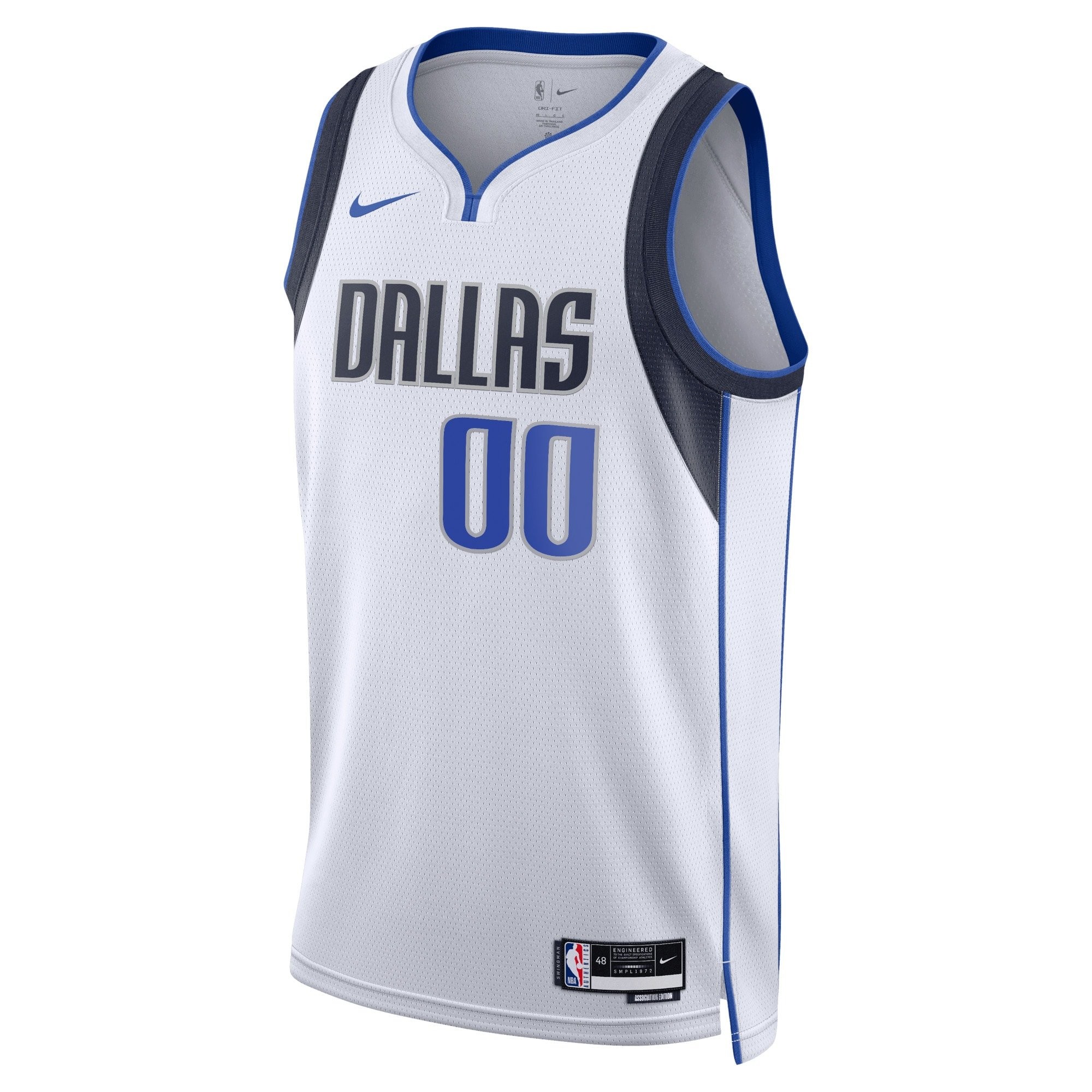 Dallas Mavericks Association Swingman Custom Jersey Unisex Multicolor S-3XL