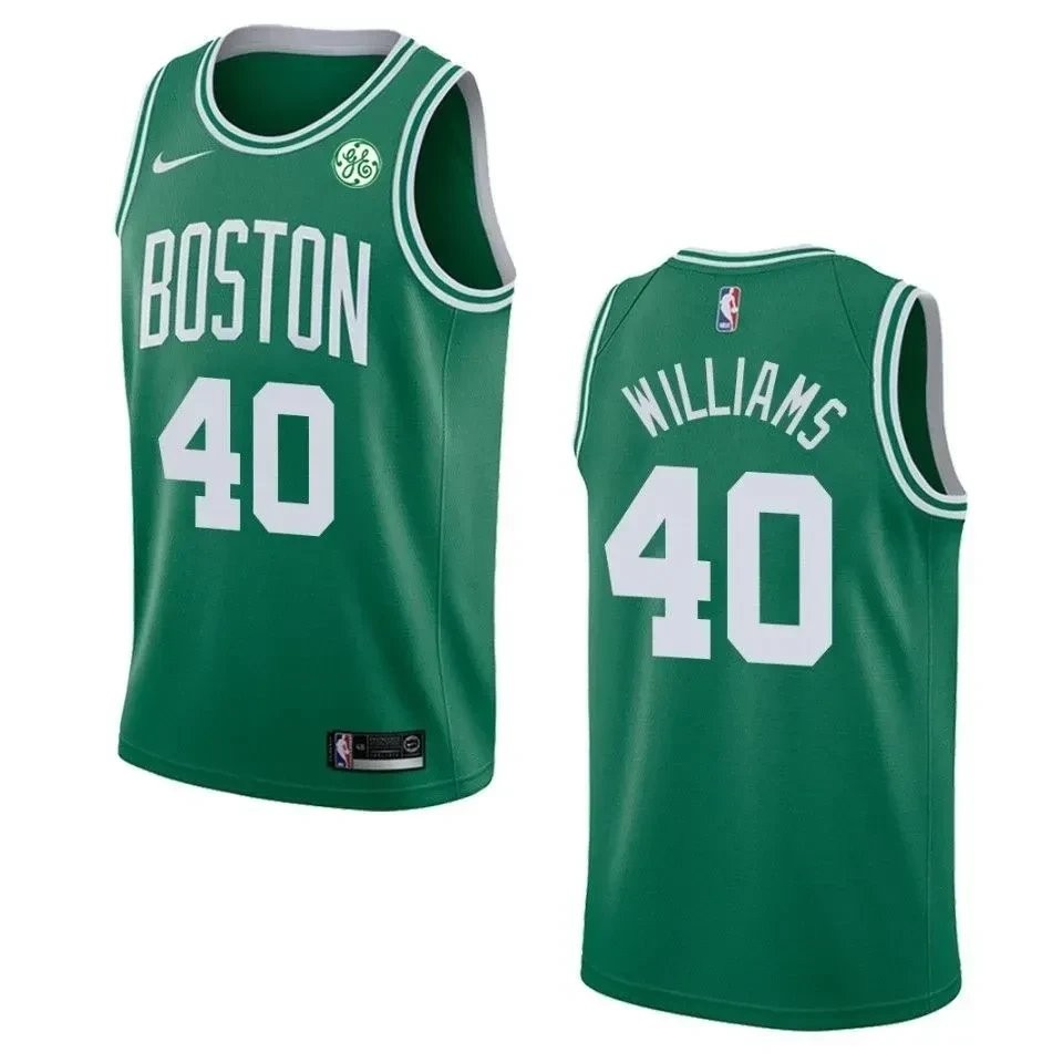 Men's Boston Celtics Grant Williams #40 Icon Swingman Jersey Green