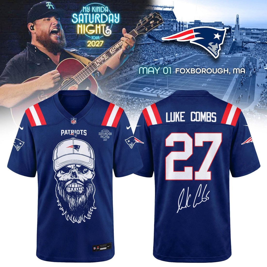 Musemora - Unisex New England Patriots Jersey