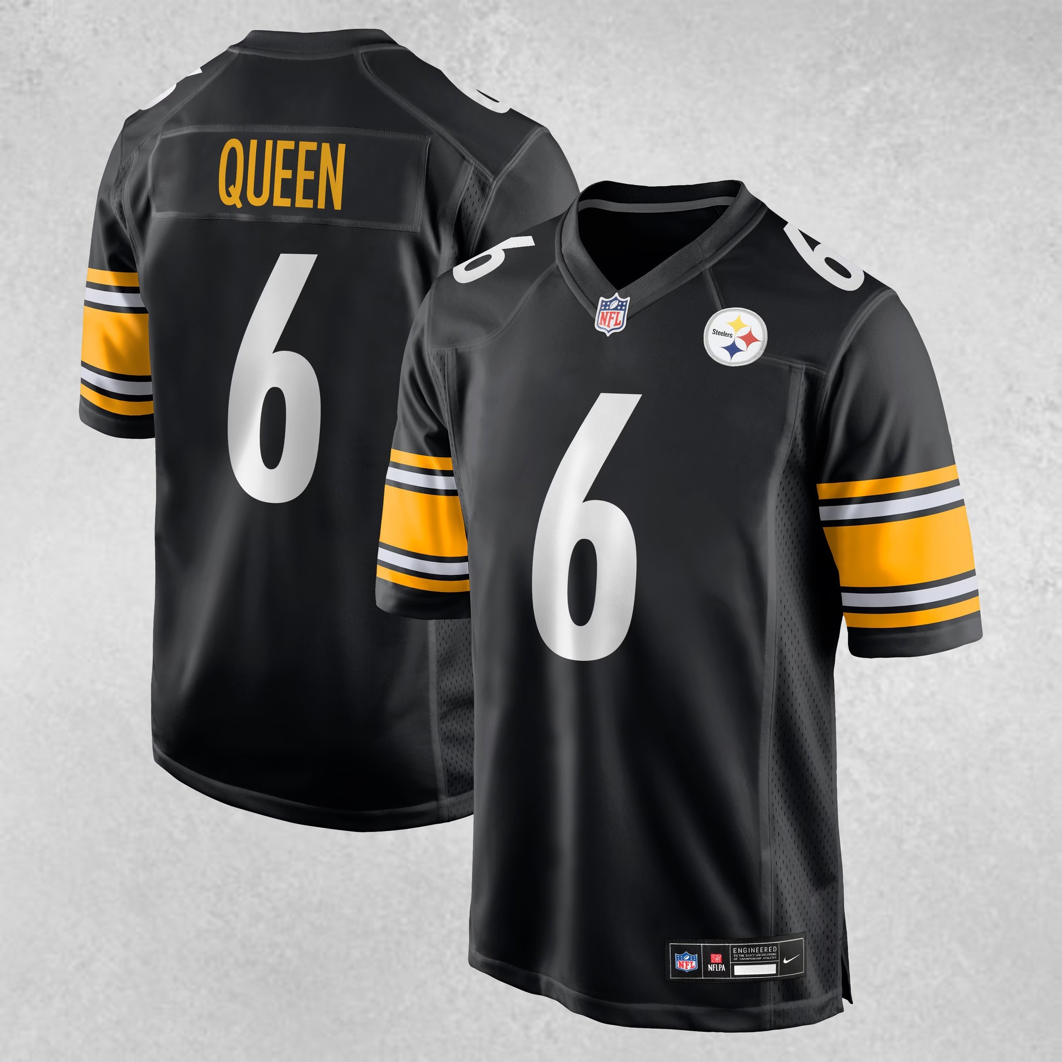 Musemora - Men's Pittsburgh Steelers Jersey - Football