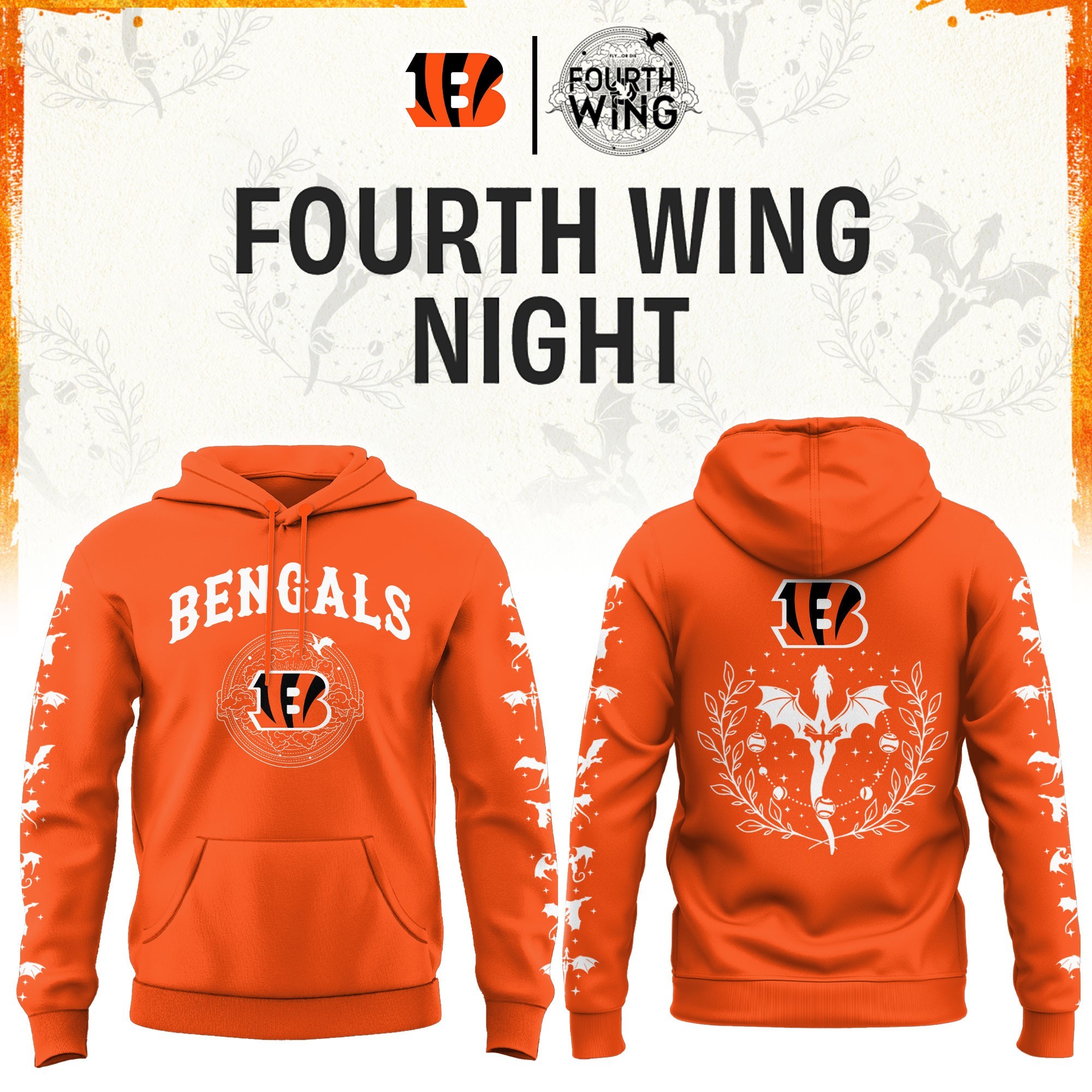 Musemora - Unisex Cincinnati Bengals Hoodie - Game Day Football