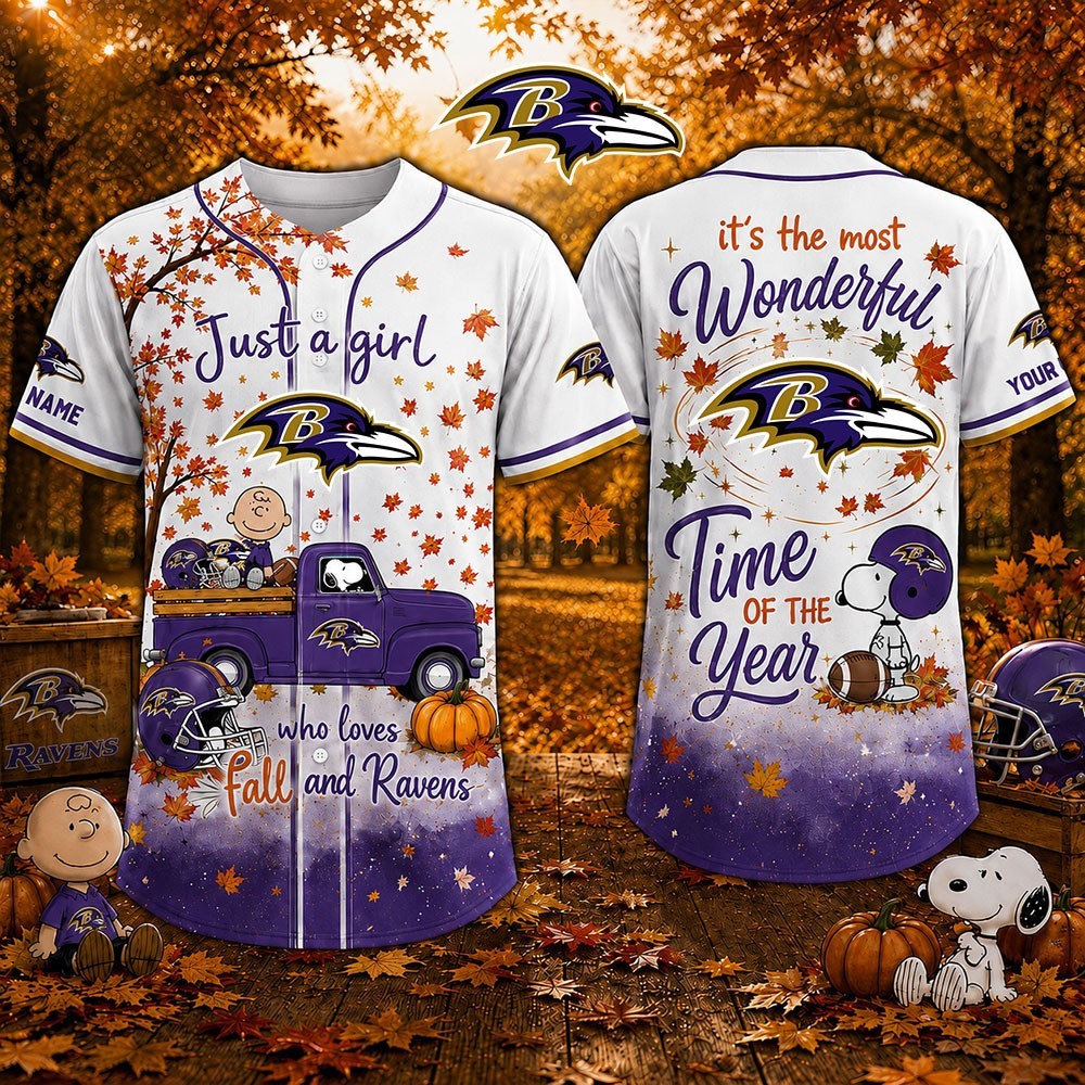 Musemora - Men's Baltimore Ravens Jersey