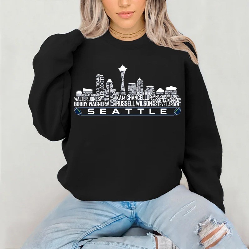 Musemora - Unisex Seattle Seahawks Sweatshirt - Football
