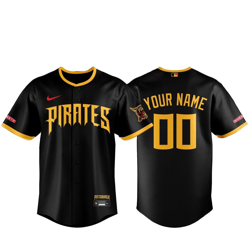 Custom Name and Number Pittsburgh Pirates City Connect 2026 Baseball Jersey