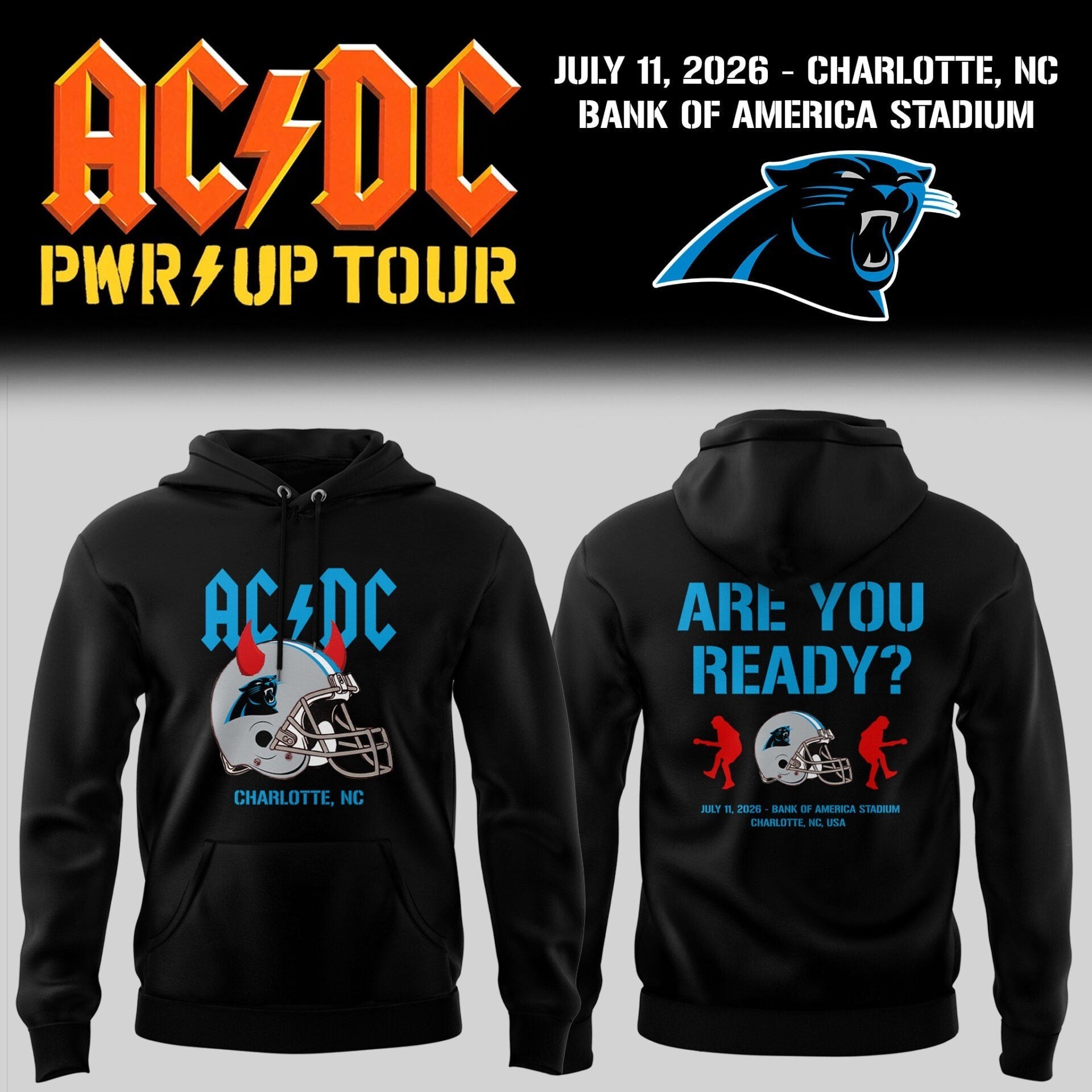 Musemora - Unisex Carolina Panthers Hoodie