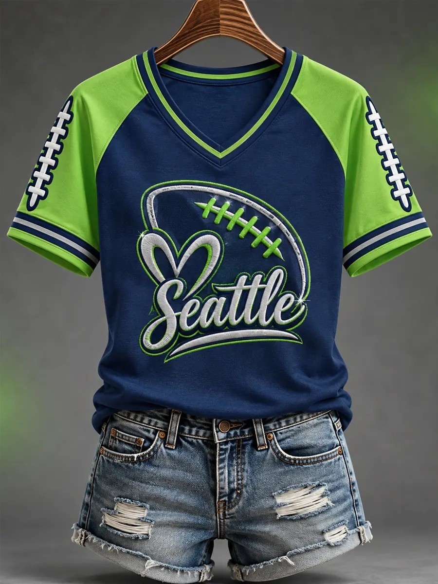 Musemora - Unisex Seattle Seahawks T-Shirt - Football