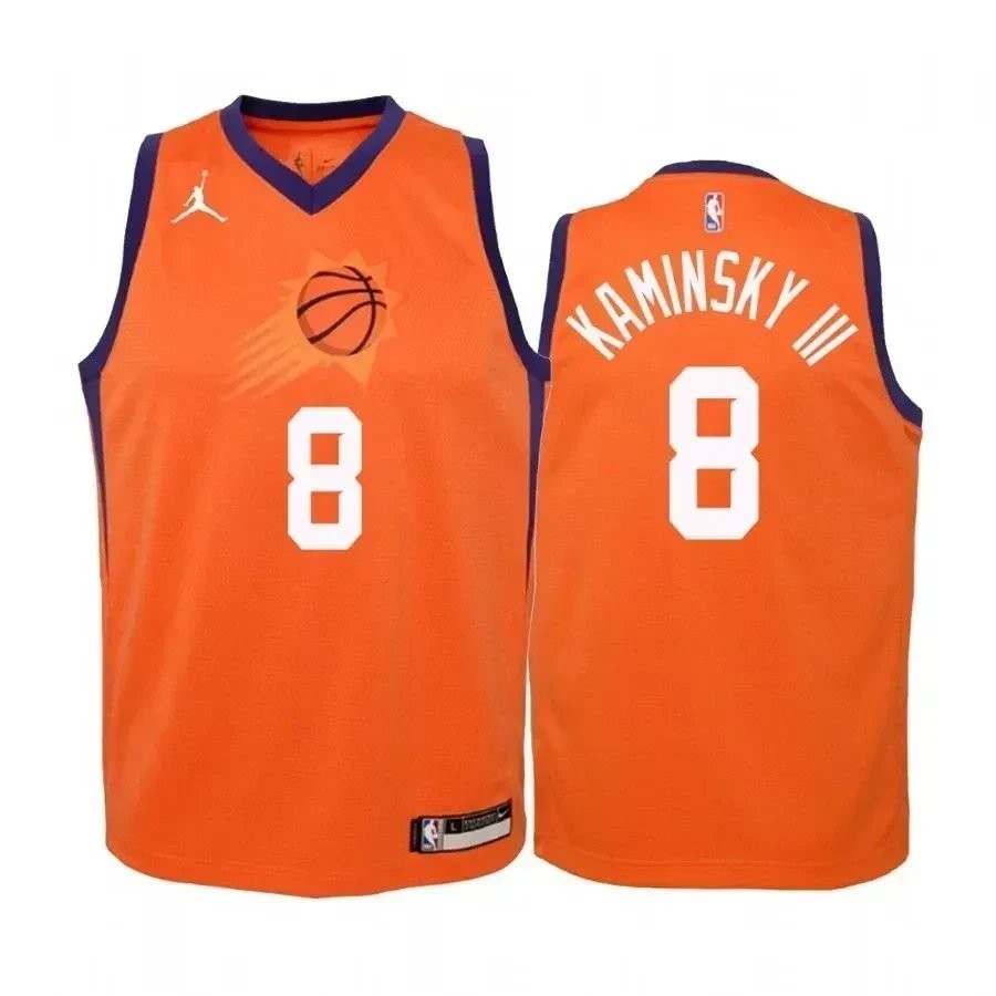 Youth Frank Kaminsky III Phoenix Suns Orange State Jersey Jumpman - Unisex