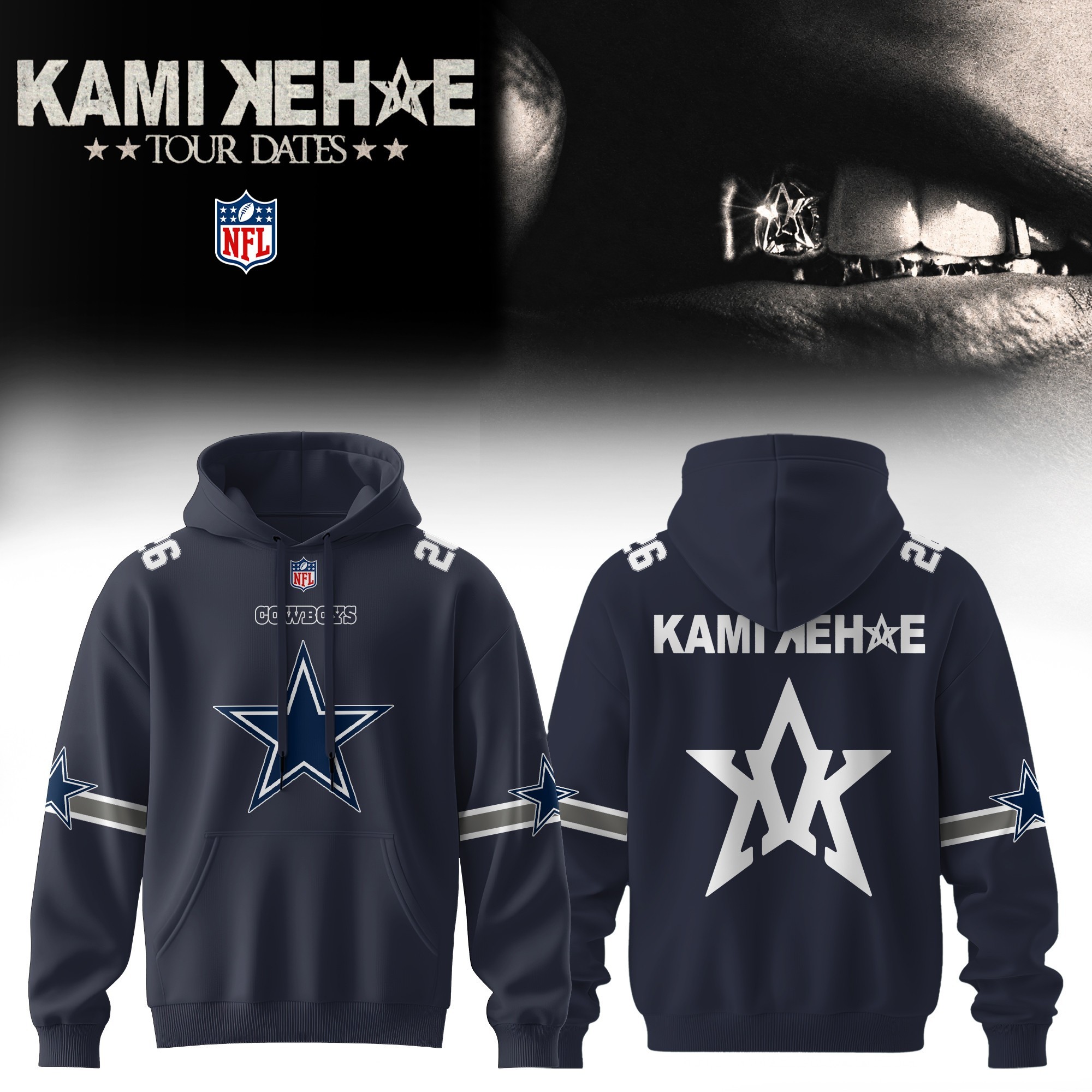 Musemora - Unisex Dallas Cowboys Hoodie - Football